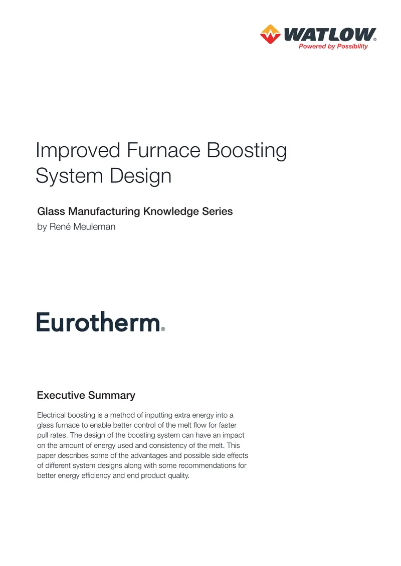 Furnace Boosting System Design Overview