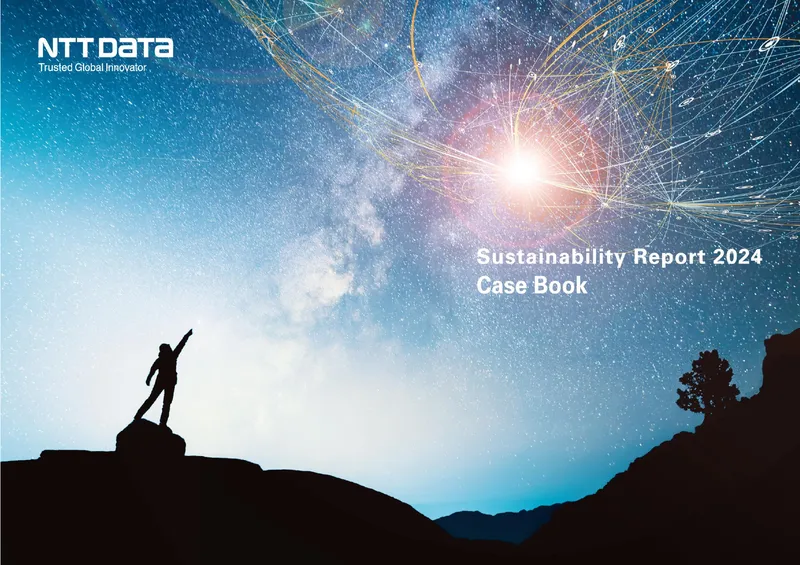 NTT DATA Sustainability Report 2024 Case Book