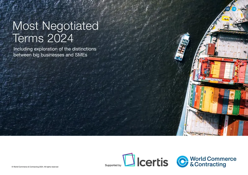 Most Negotiated Terms Report 2024