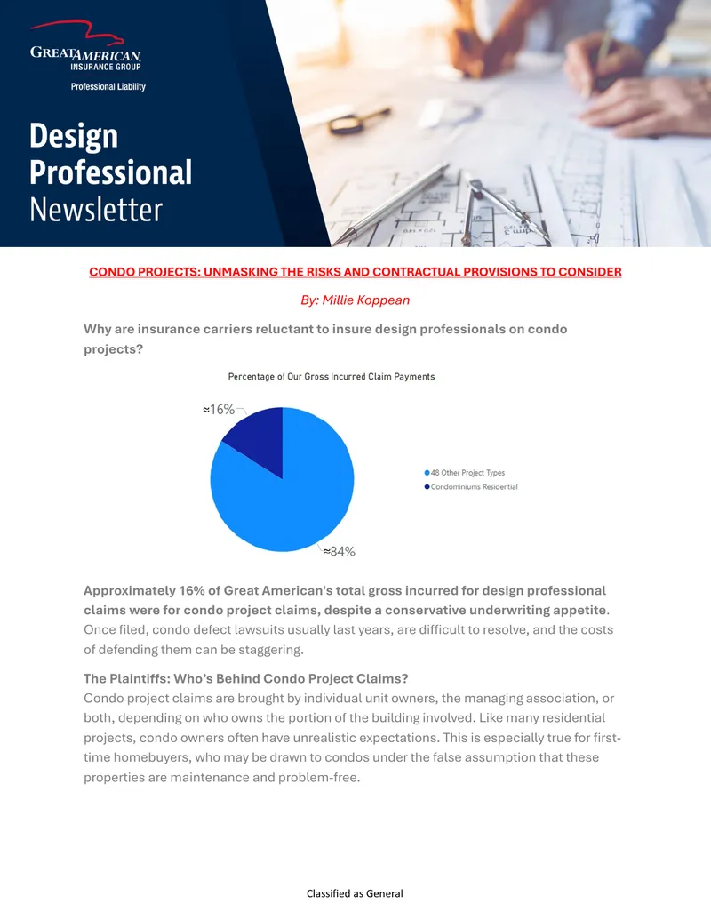 Condo Projects Risk Management and Contractual Considerations