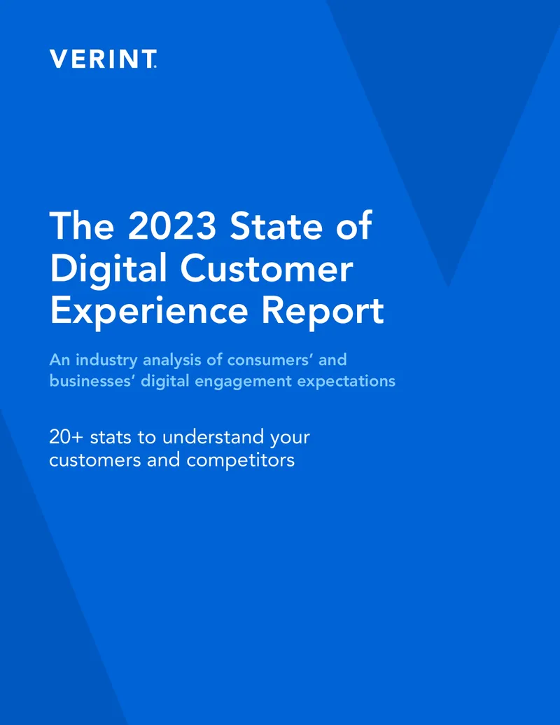 2023 State of Digital Customer Experience Report