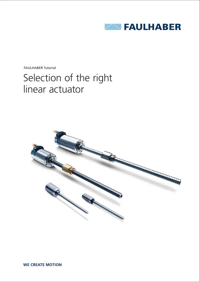 Guide to Selecting the Right Linear Actuator