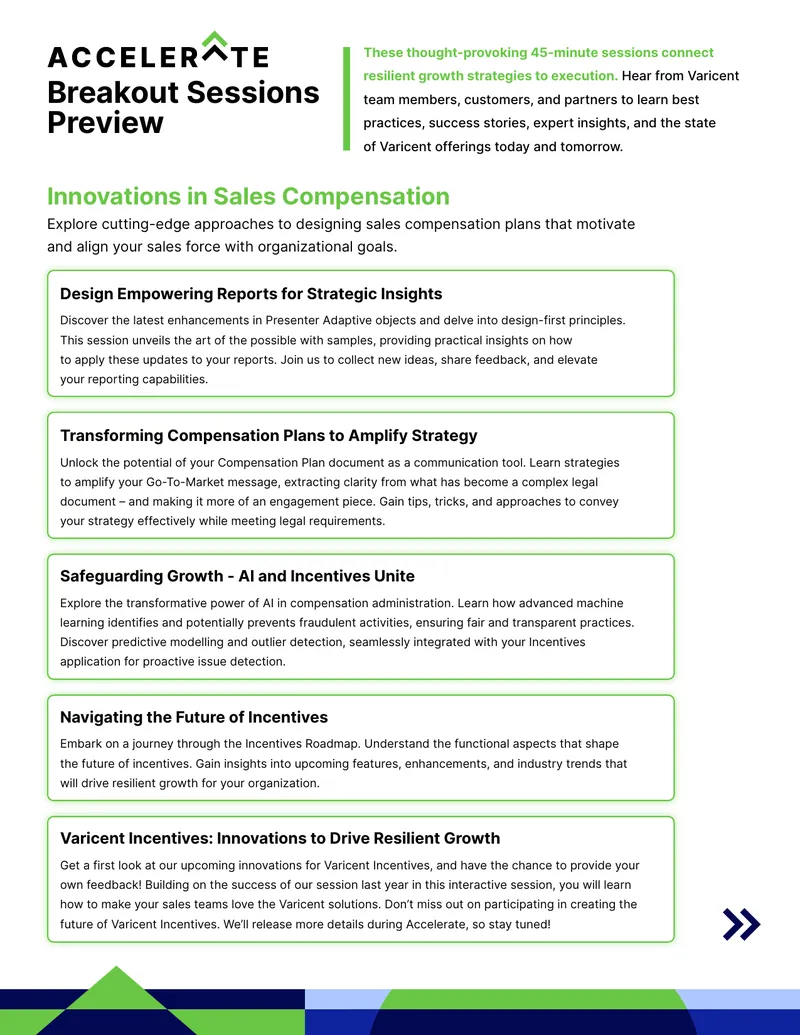 Innovations in Sales Compensation and Planning