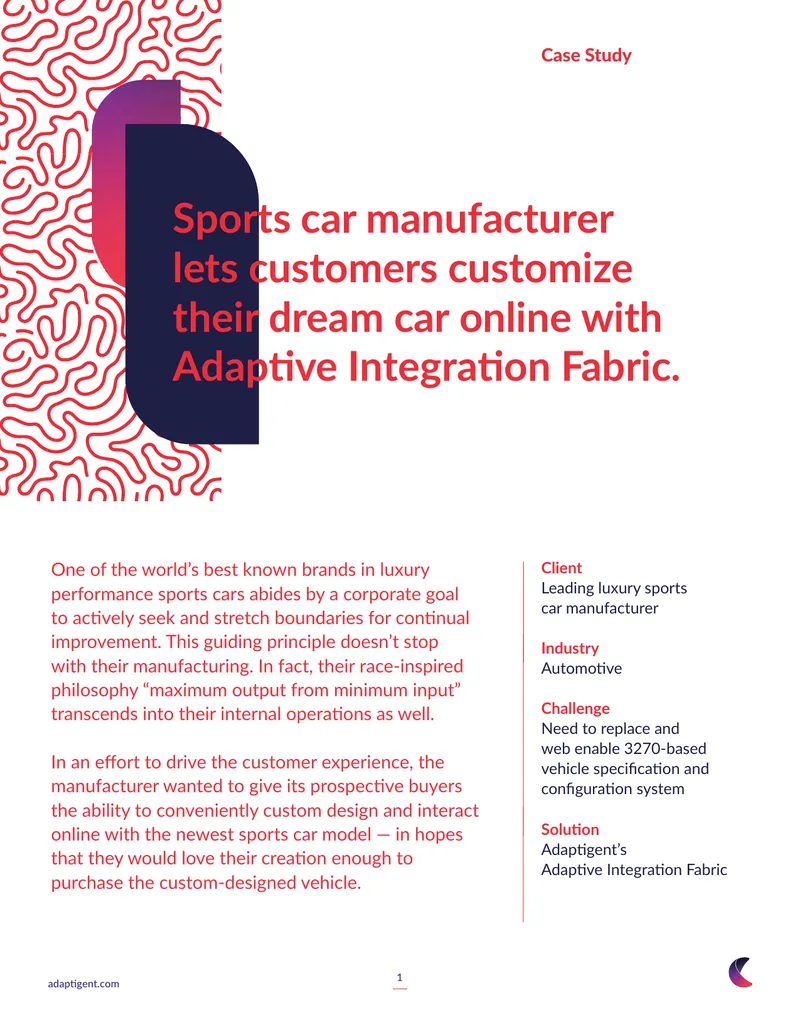 Adaptive Integration Fabric Implementation Case Study