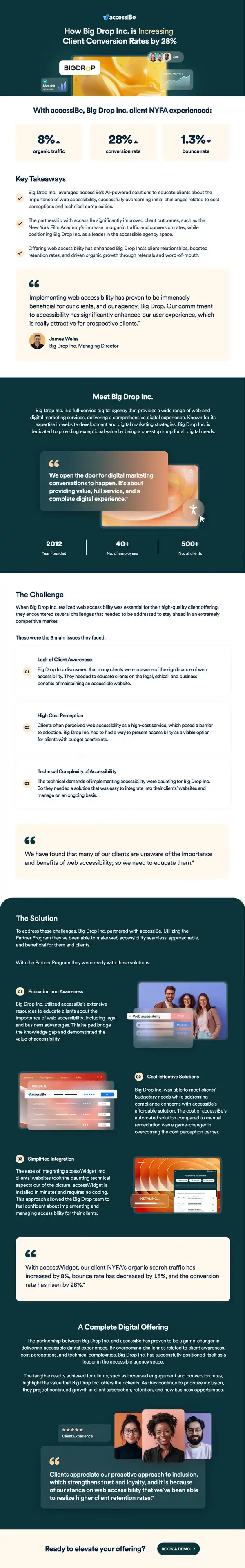 Big Drop Inc. Web Accessibility Implementation Case Study