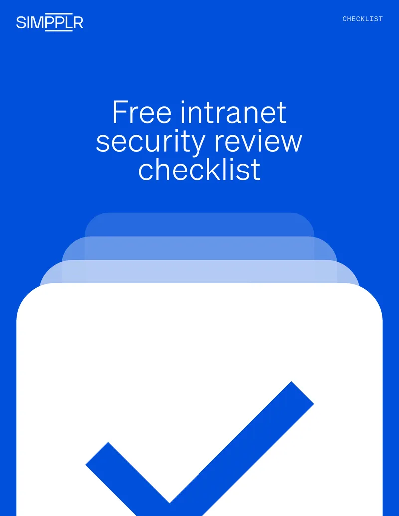Free Intranet Security Review Checklist
