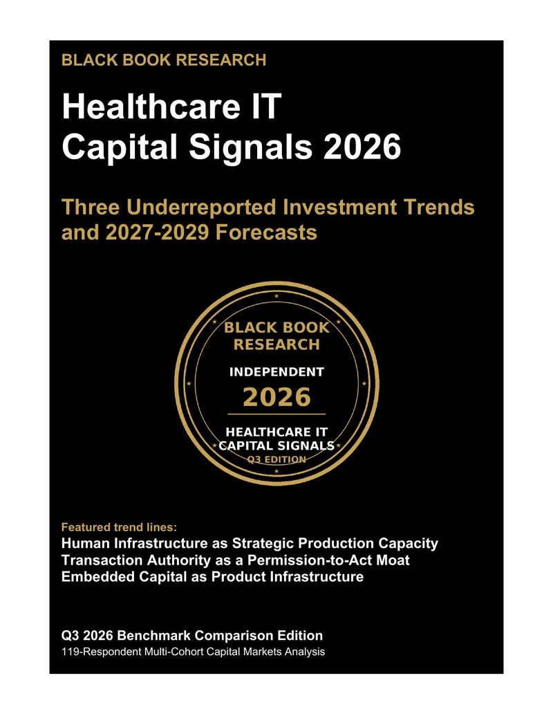 Healthcare IT Capital Signals 2026 Research Report