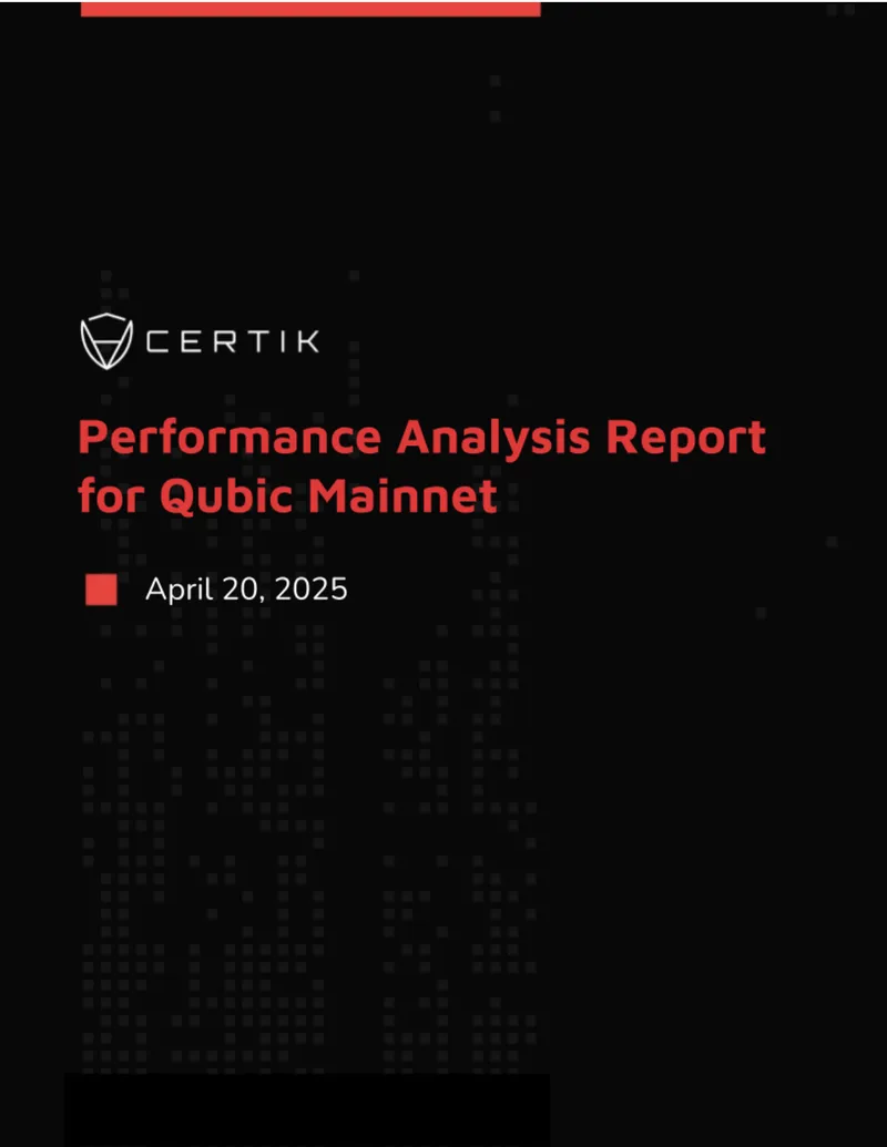 Qubic Performance Testing Assessment Report