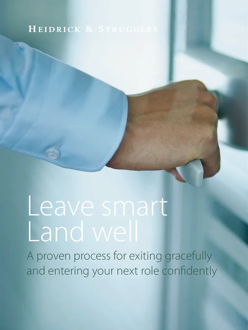 Guidelines for Executing a Graceful Exit
