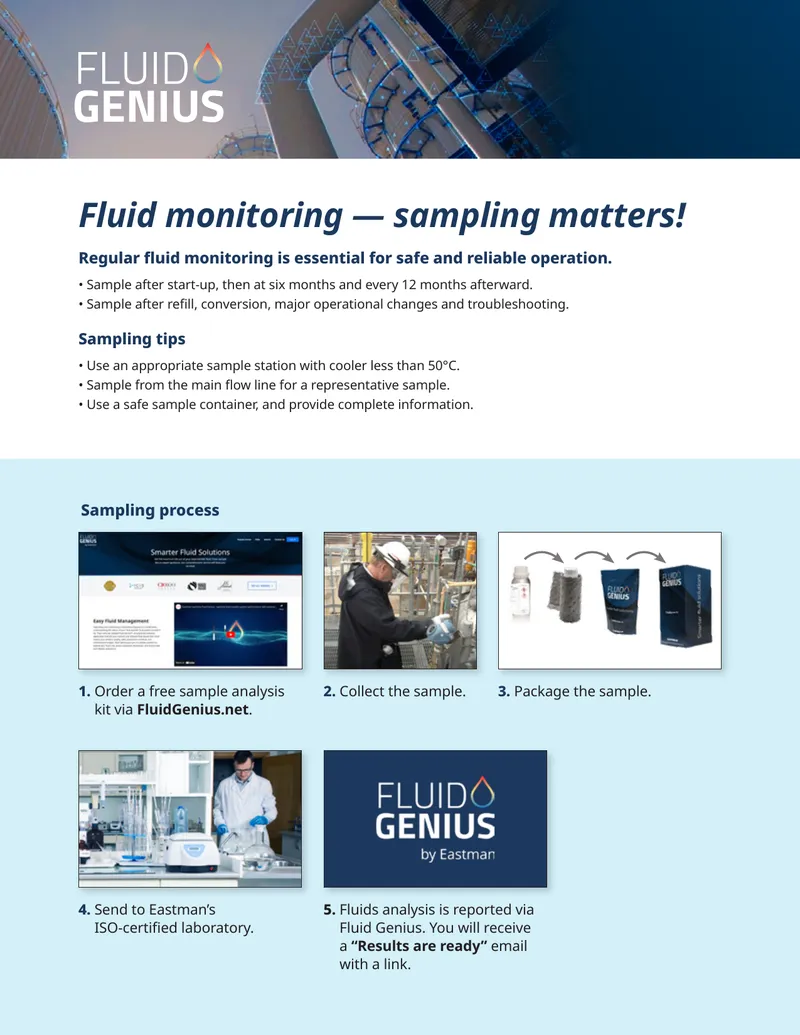 Heat Transfer Fluid Sampling Safety Guidelines