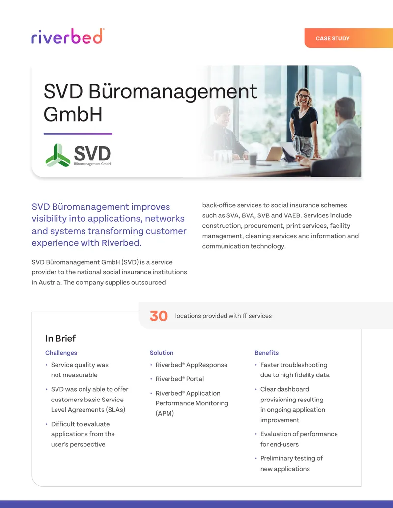 SVD Büromanagement Case Study on IT Monitoring