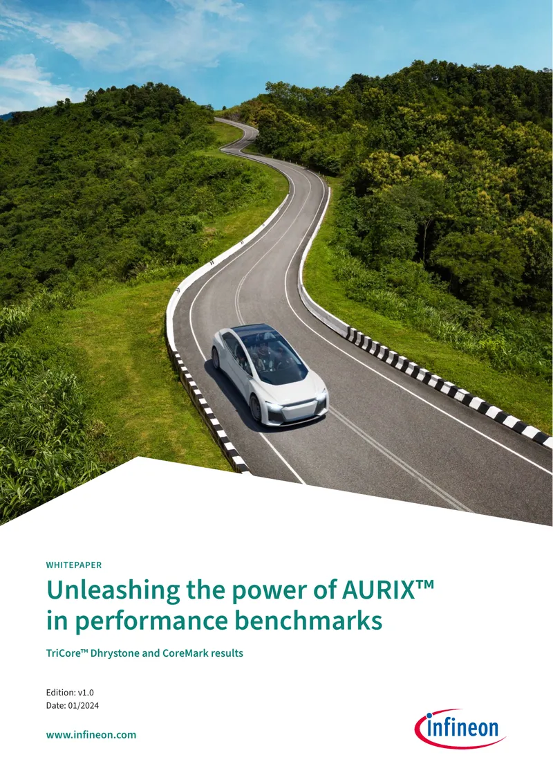 AURIX Performance Benchmarking with Dhrystone and CoreMark