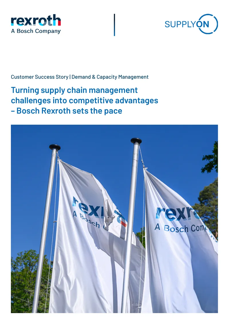Bosch Rexroth Demand and Capacity Management Case Study