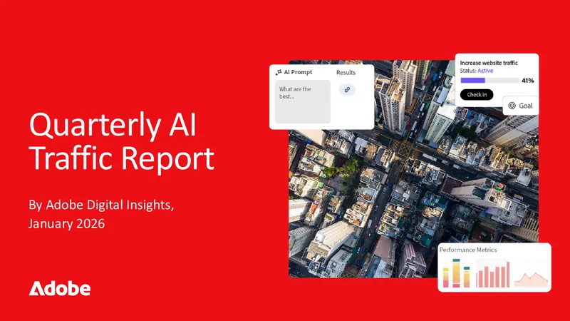 Quarterly AI Traffic Report by Adobe Digital Insights