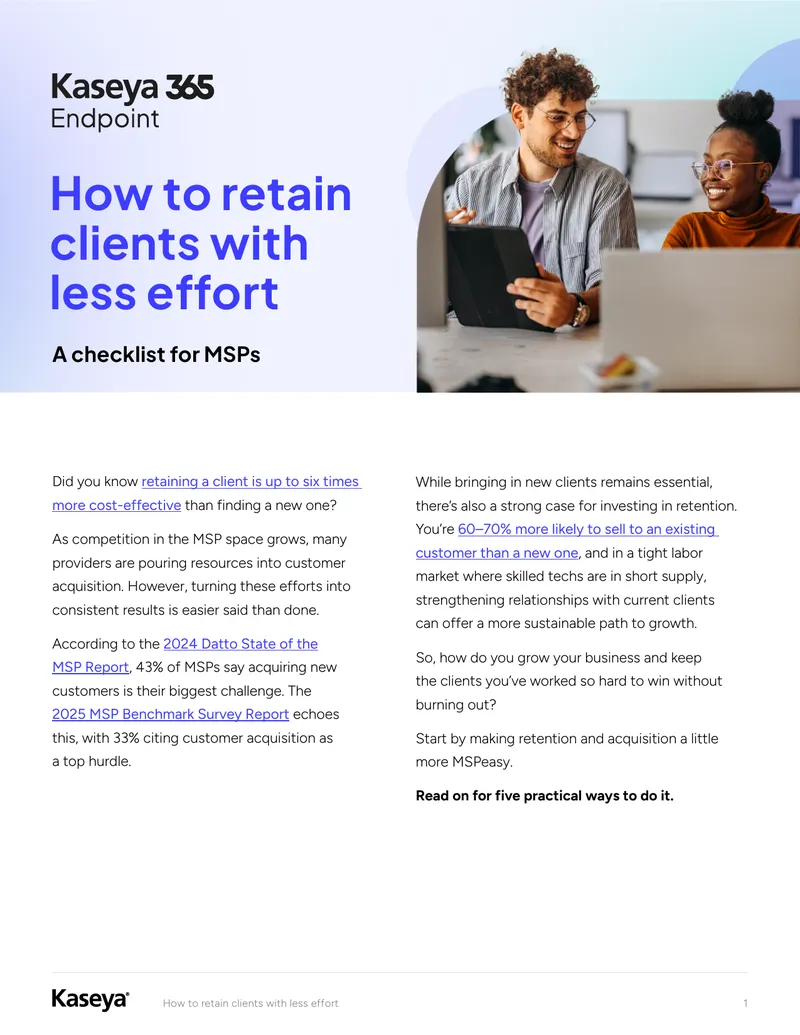 Client Retention Strategies for Managed Service Providers