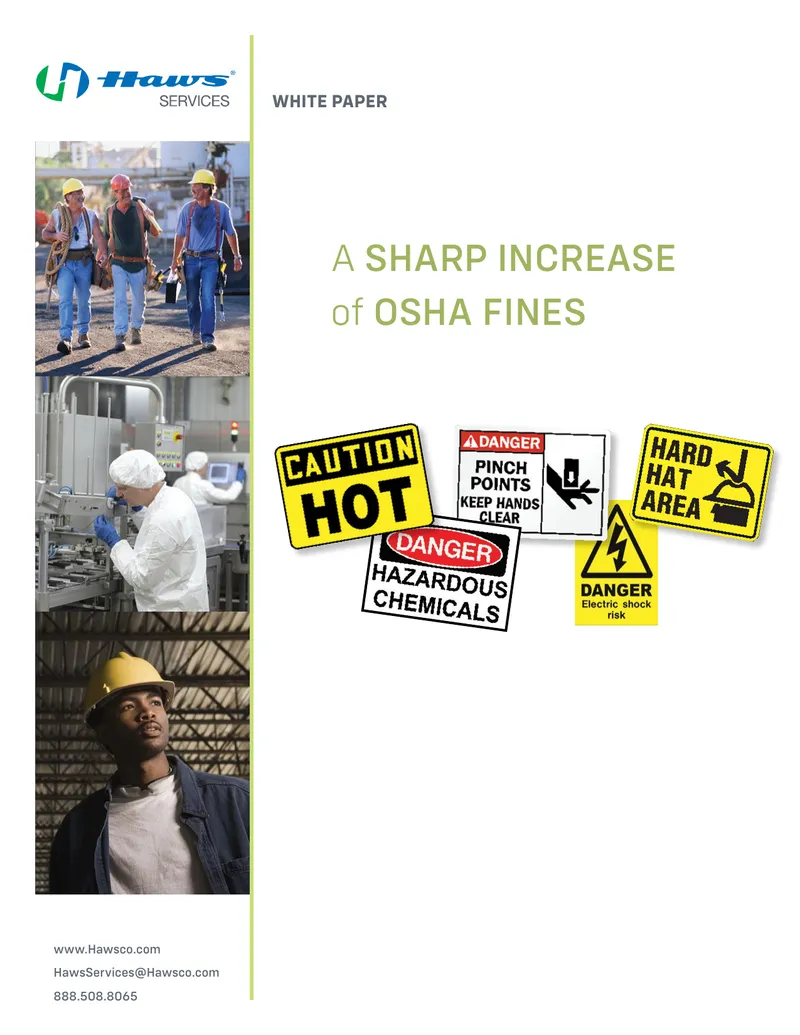 Increase in OSHA Fines and Compliance Requirements