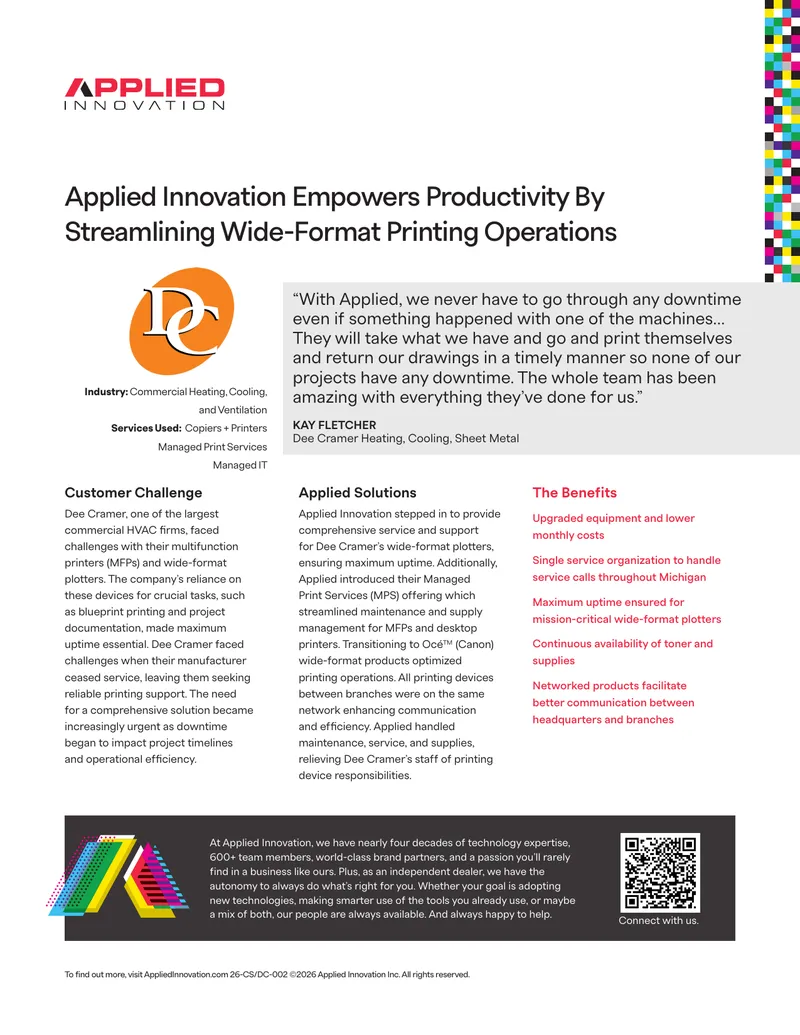 Streamlining Wide-Format Printing Operations
