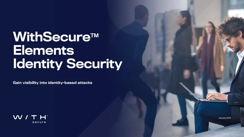 WithSecure Elements Identity Security Overview