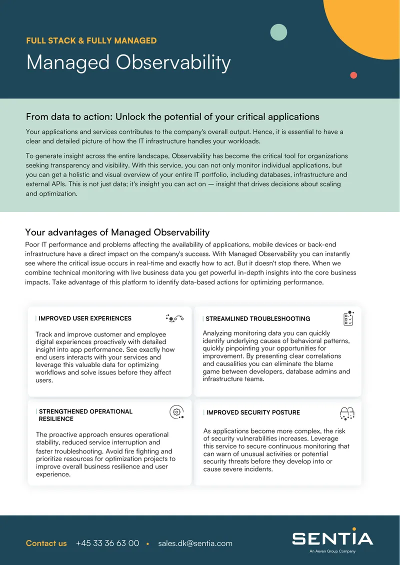 Managed Observability Service Overview