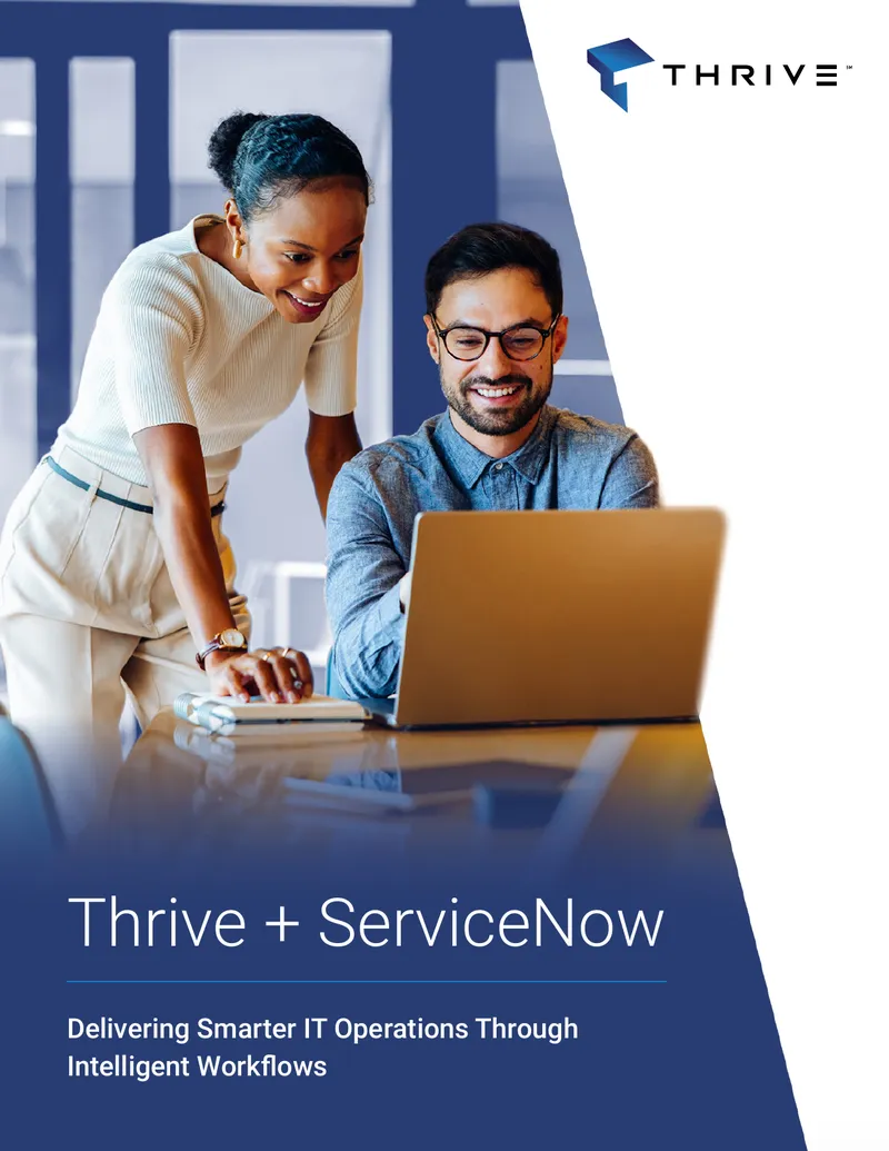 Thrive and ServiceNow Partnership Overview