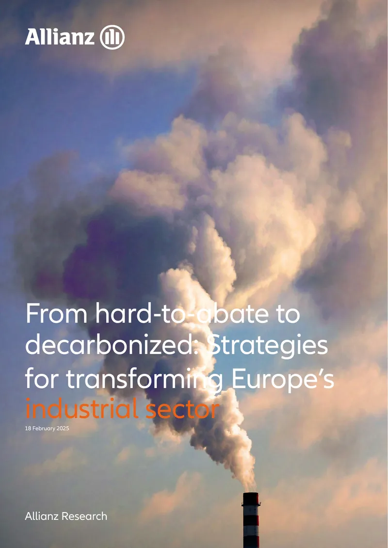 Decarbonization Strategies for Europe's Industrial Sector preview page 1