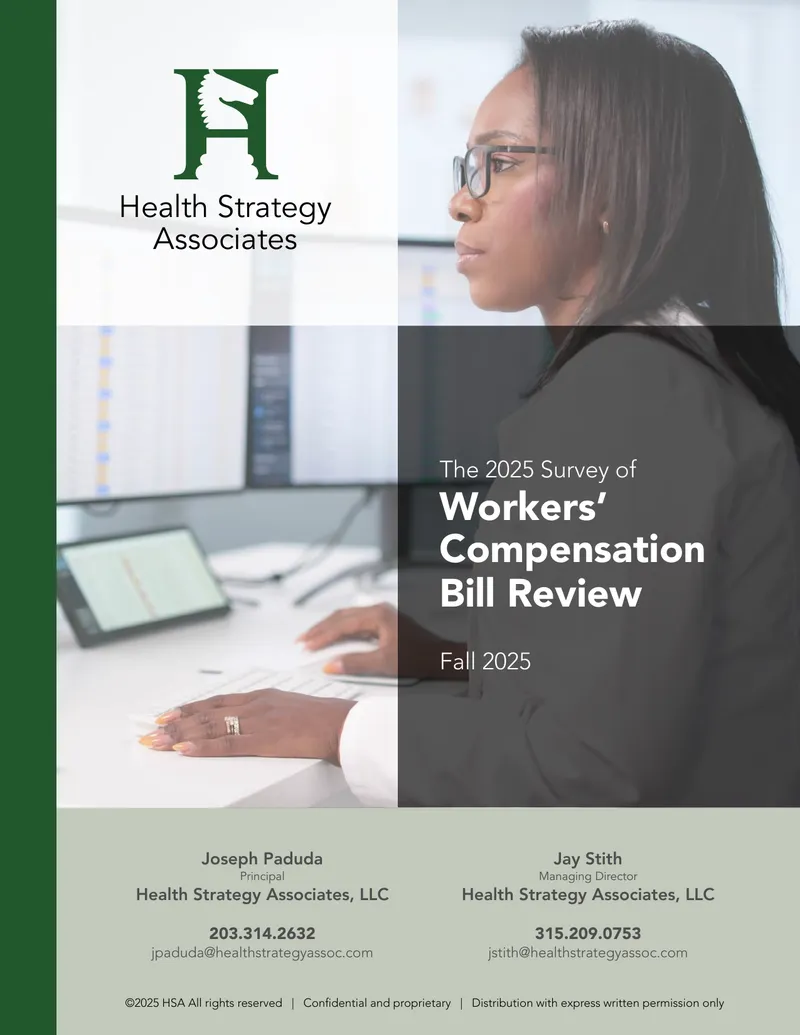 2025 Survey of Workers’ Compensation Bill Review