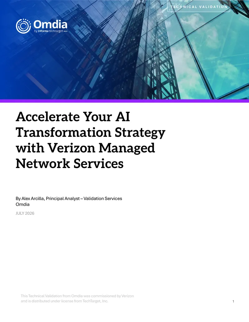 Technical Validation of Verizon Managed Network Services