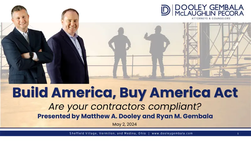 Build America, Buy America Act Compliance Guide