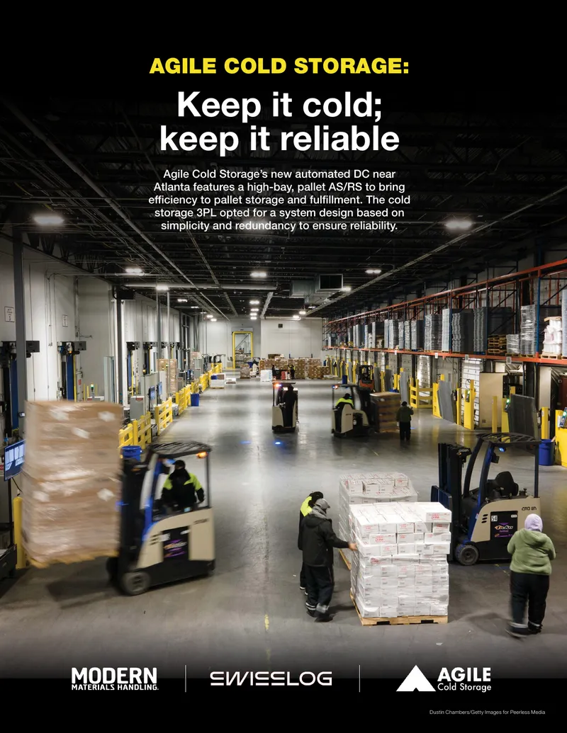 Automated Cold Storage Facility Design Overview