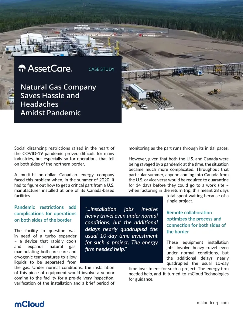 Remote Installation Solution for Energy Company