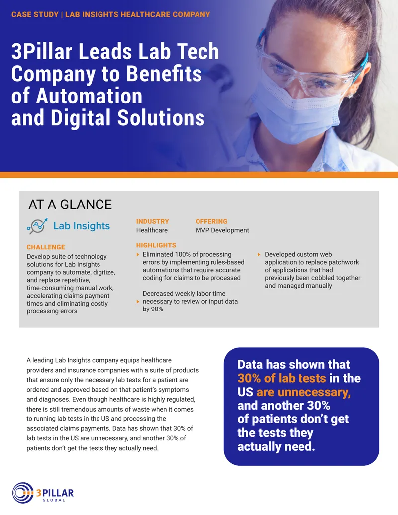 Automation and Digital Solutions for Lab Insights Company