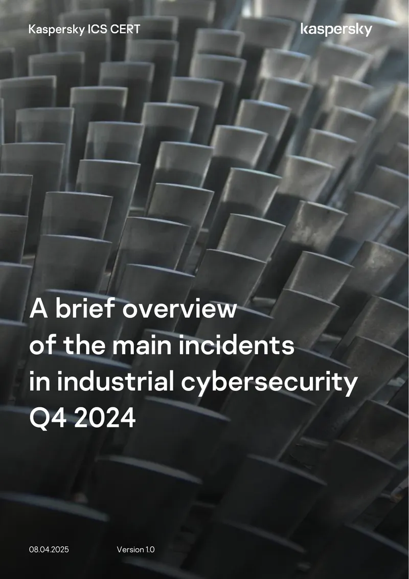 Overview of Industrial Cybersecurity Incidents Q4 2024