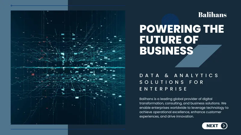Data and Analytics Solutions Overview for Enterprises