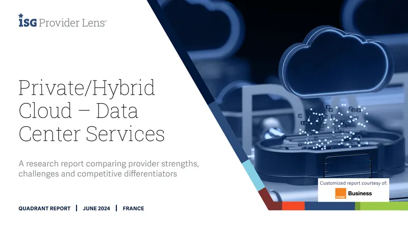 Private/Hybrid Cloud Data Center Services Quadrant Report preview page 1