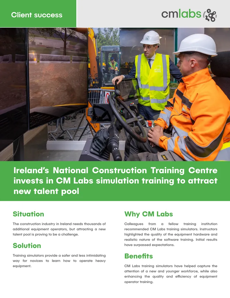 Simulation Training Implementation at National Construction Training Centre