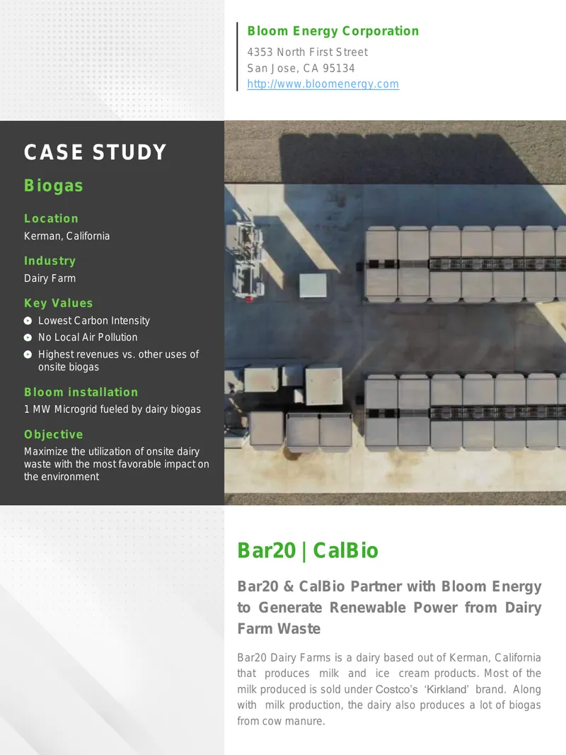 Renewable Power Generation from Dairy Farm Waste