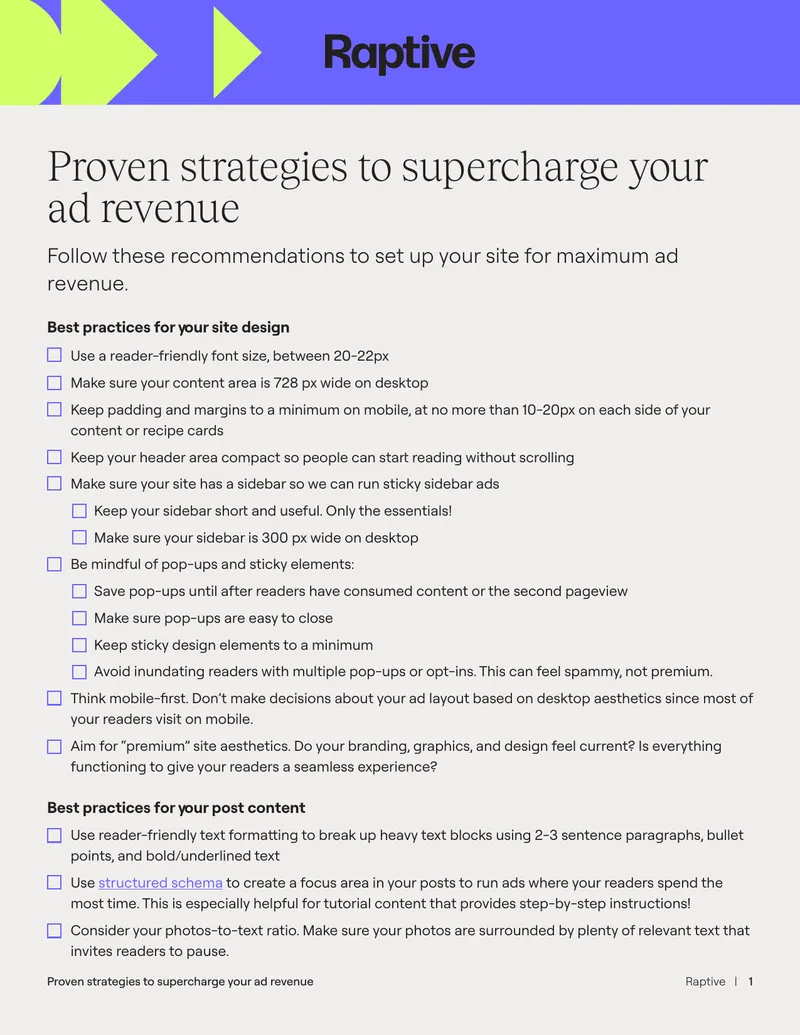 Best Practices for Maximizing Ad Revenue