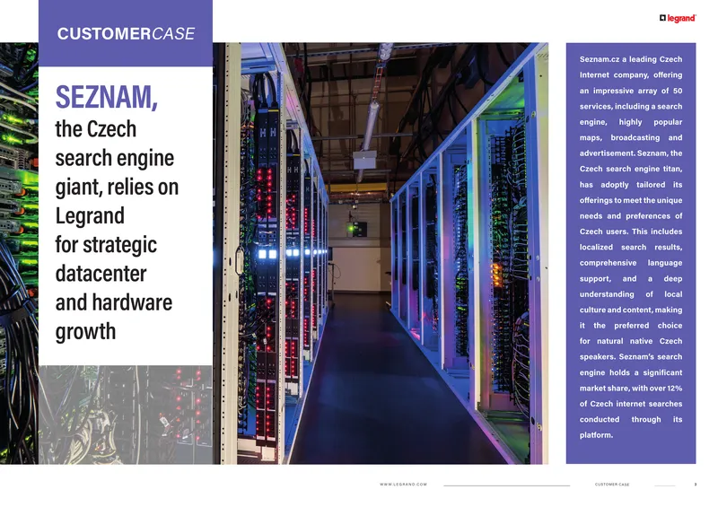 Seznam's Data Center Development and Strategic Partnerships