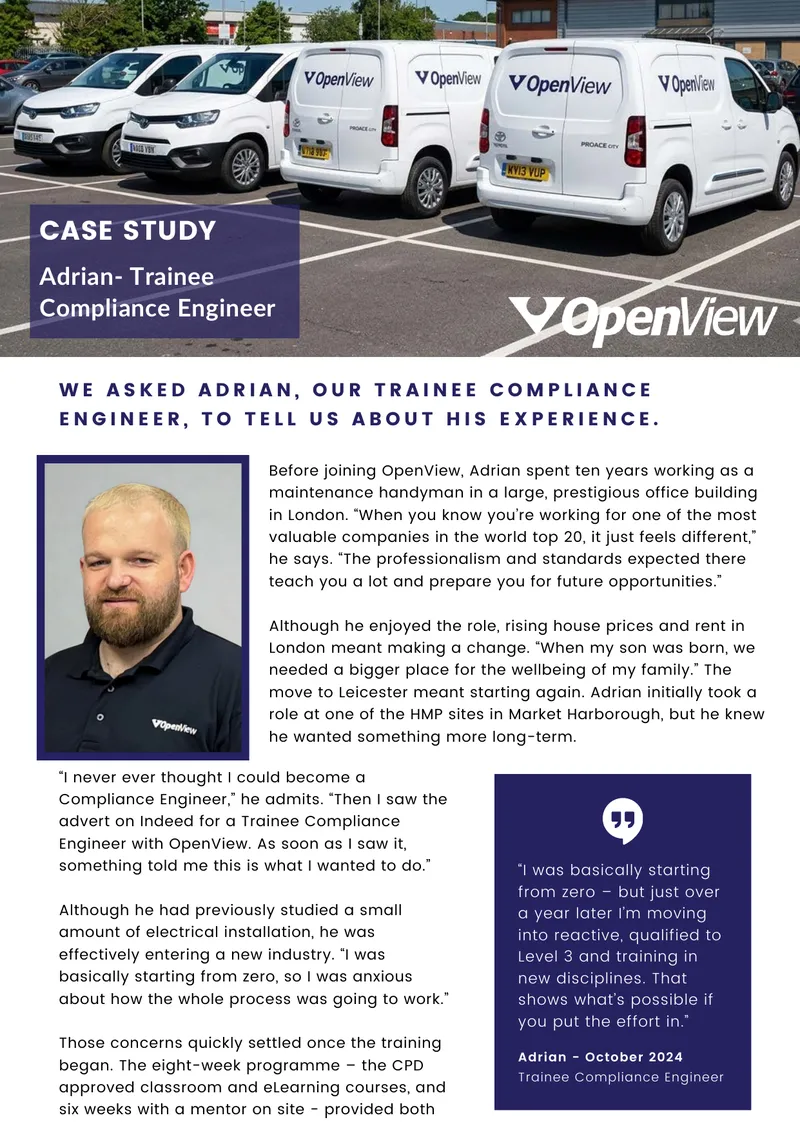 Adrian's Journey to Compliance Engineer
