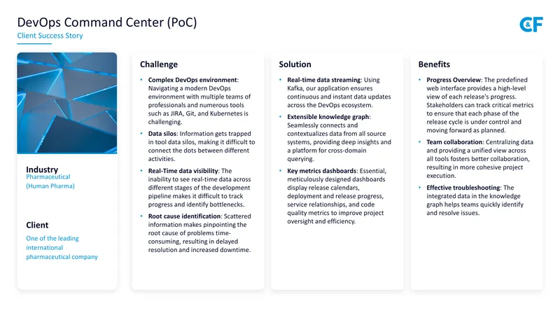 DevOps Command Center Client Success Story