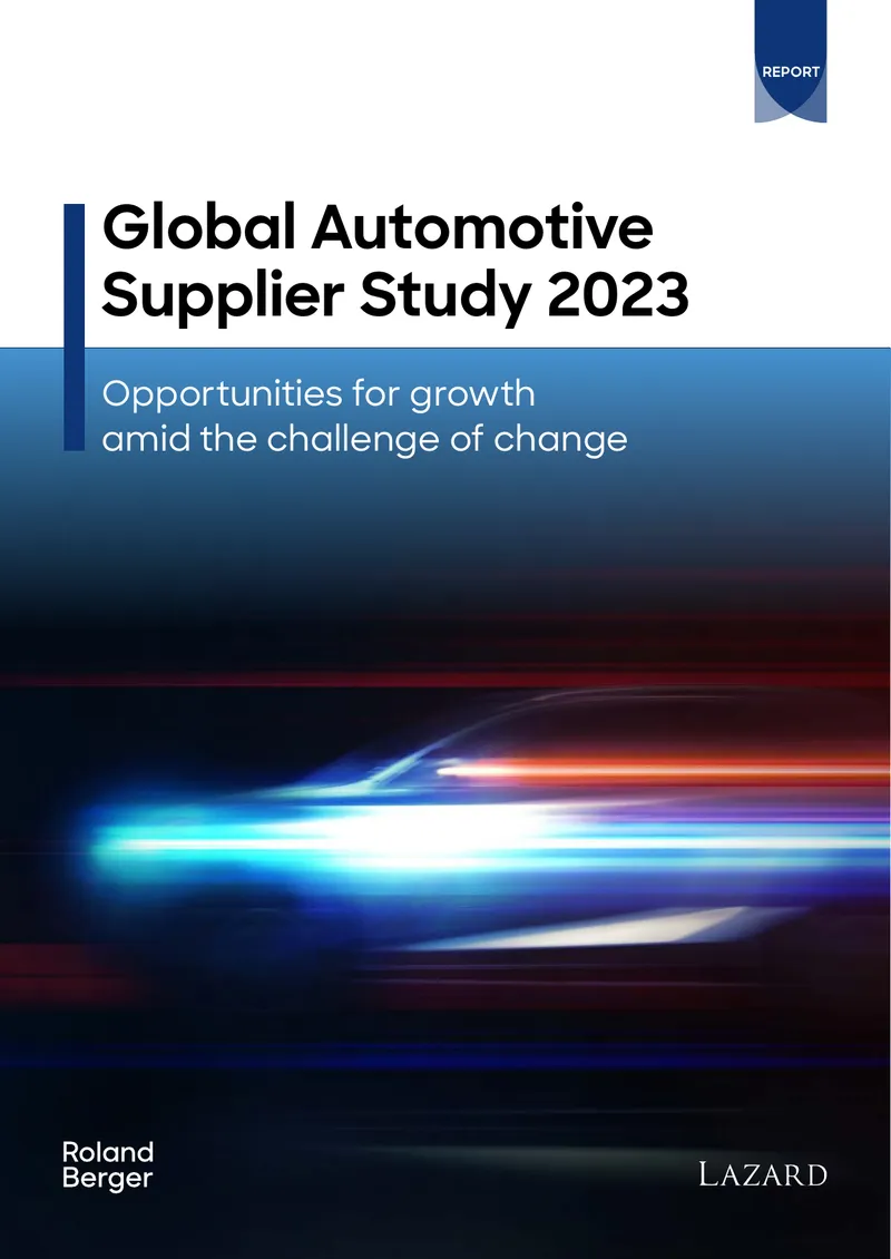 Global Automotive Supplier Study 2023