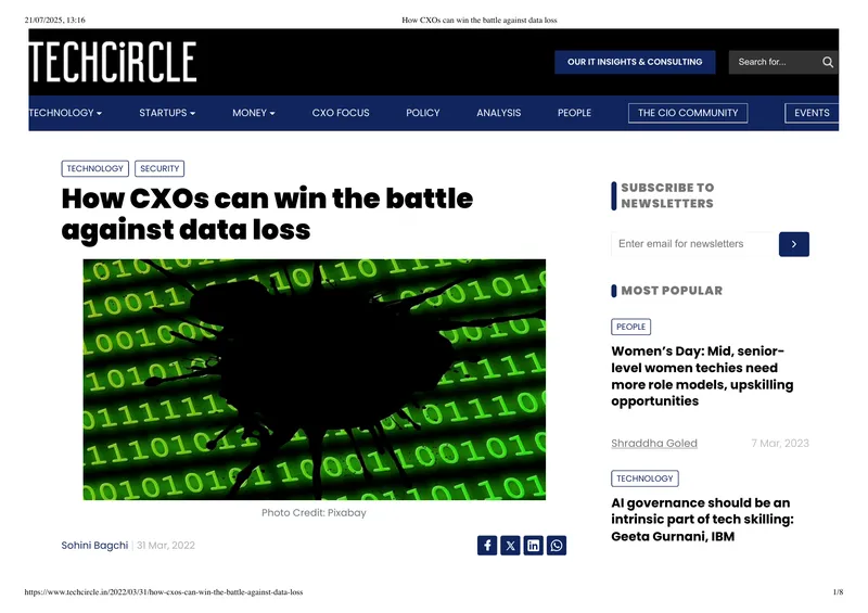 Strategies for Preventing Data Loss in Organizations