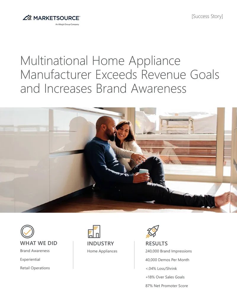Retail Operations Solution for Home Appliance Manufacturer