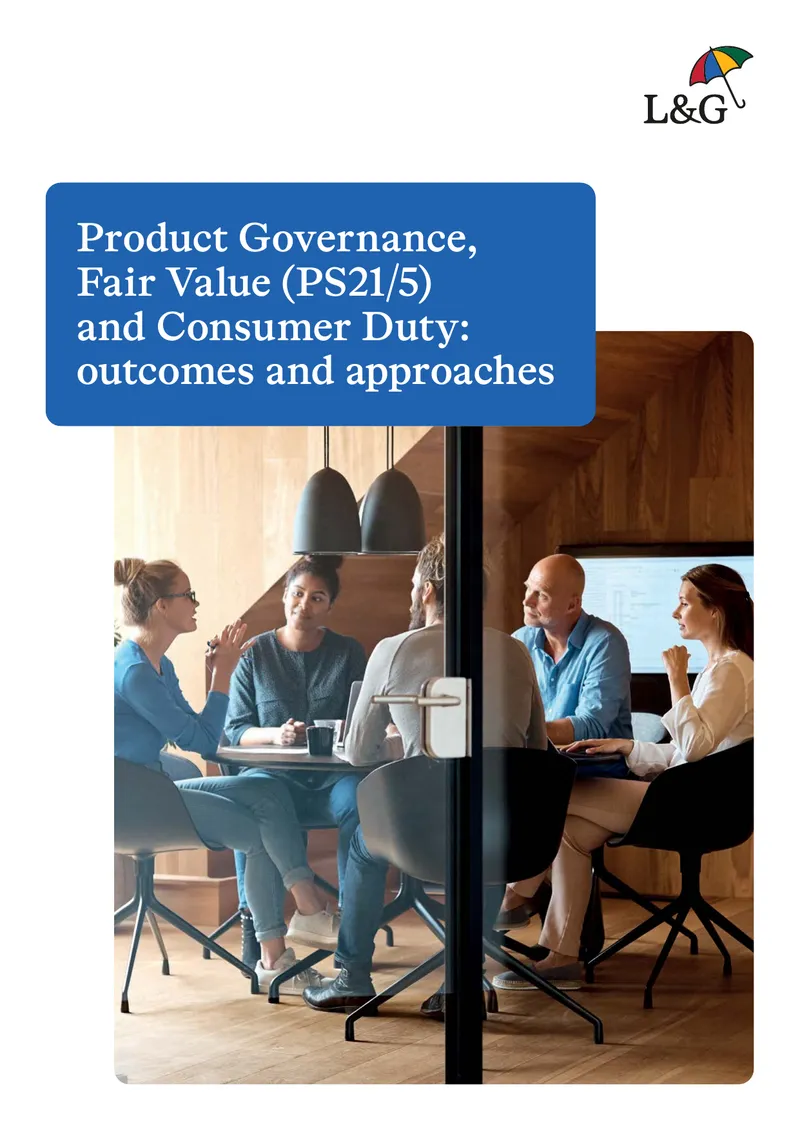 Product Governance and Fair Value Assessment Framework