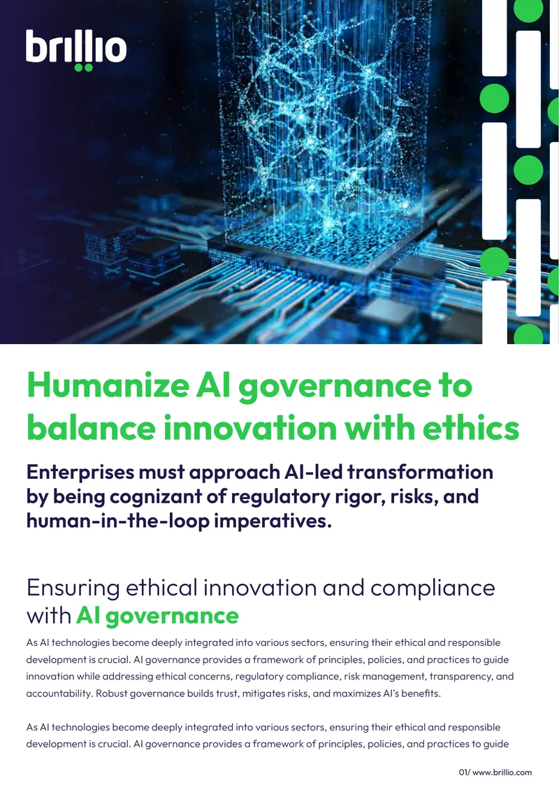 AI Governance Framework for Ethical Innovation