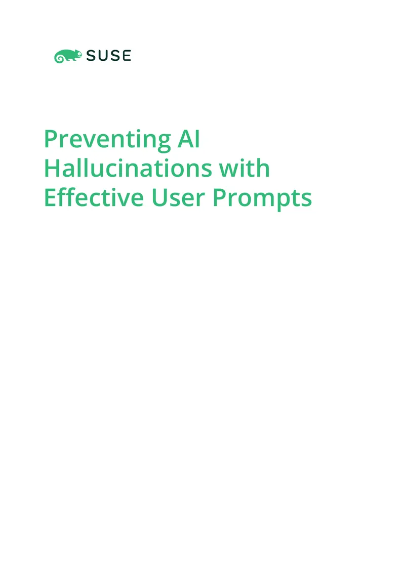 Preventing AI Hallucinations with Effective User Prompts