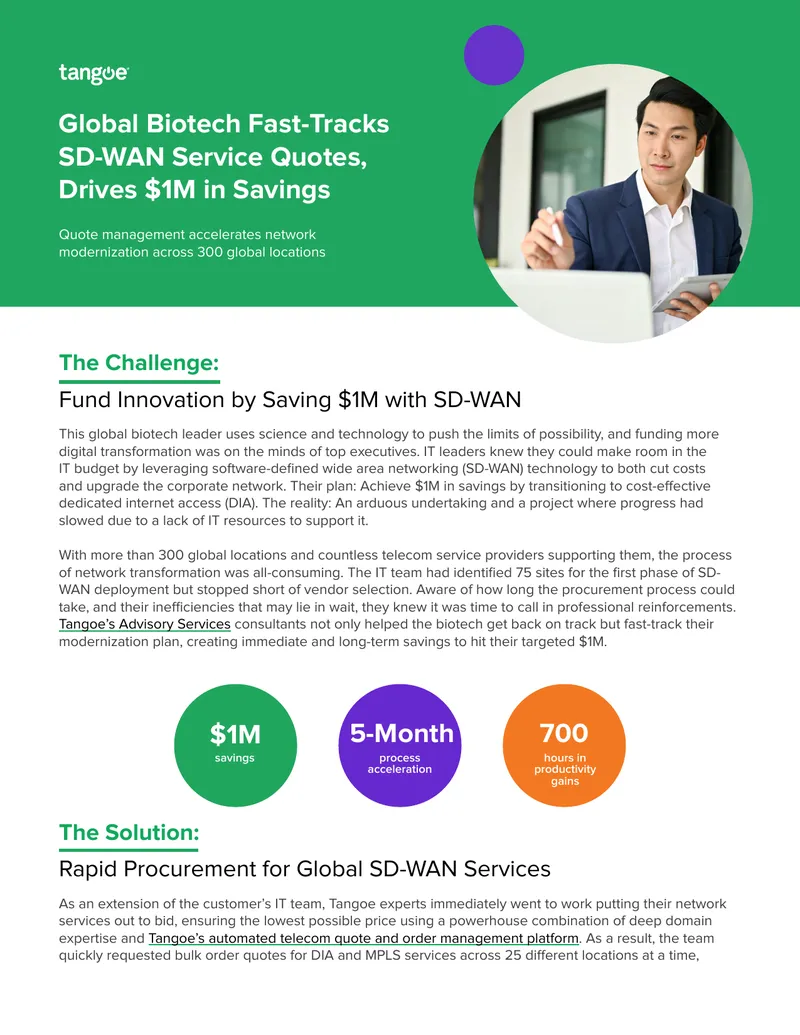 SD-WAN Implementation for Cost Savings