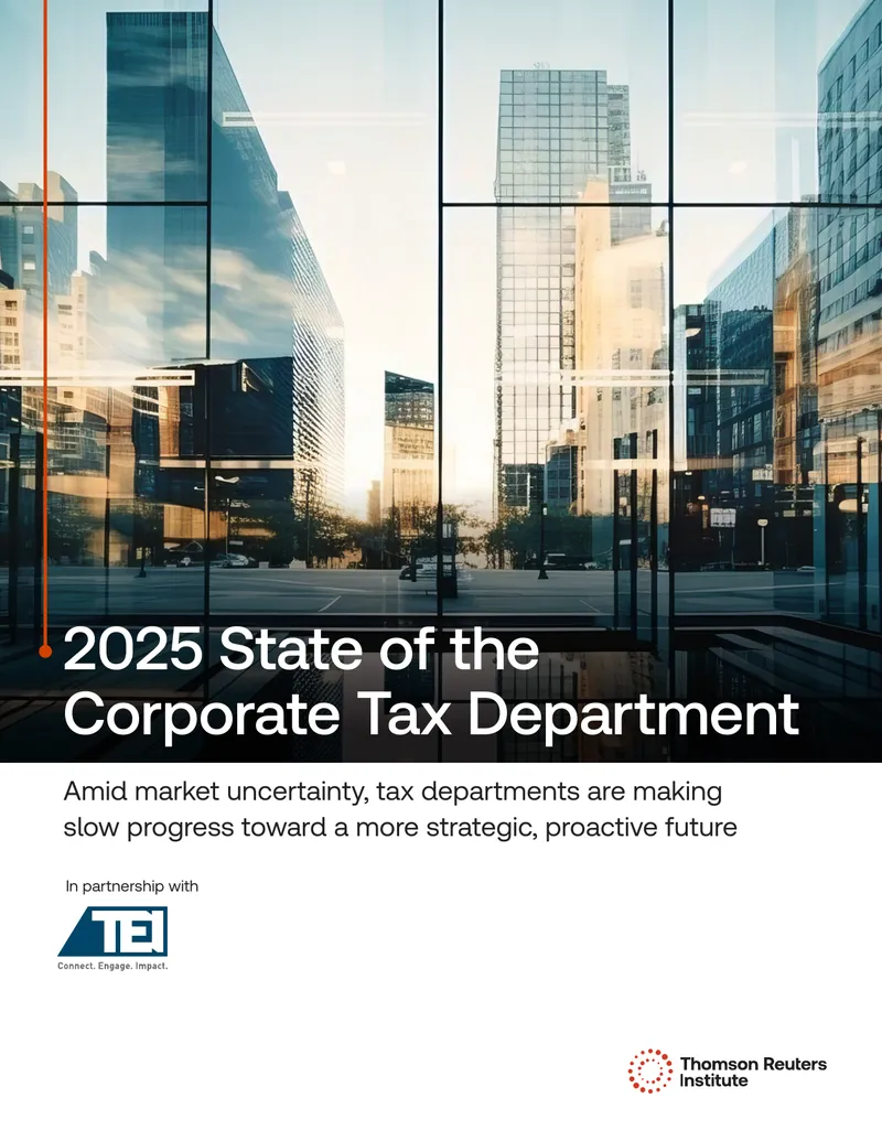 2025 State of the Corporate Tax Department Report