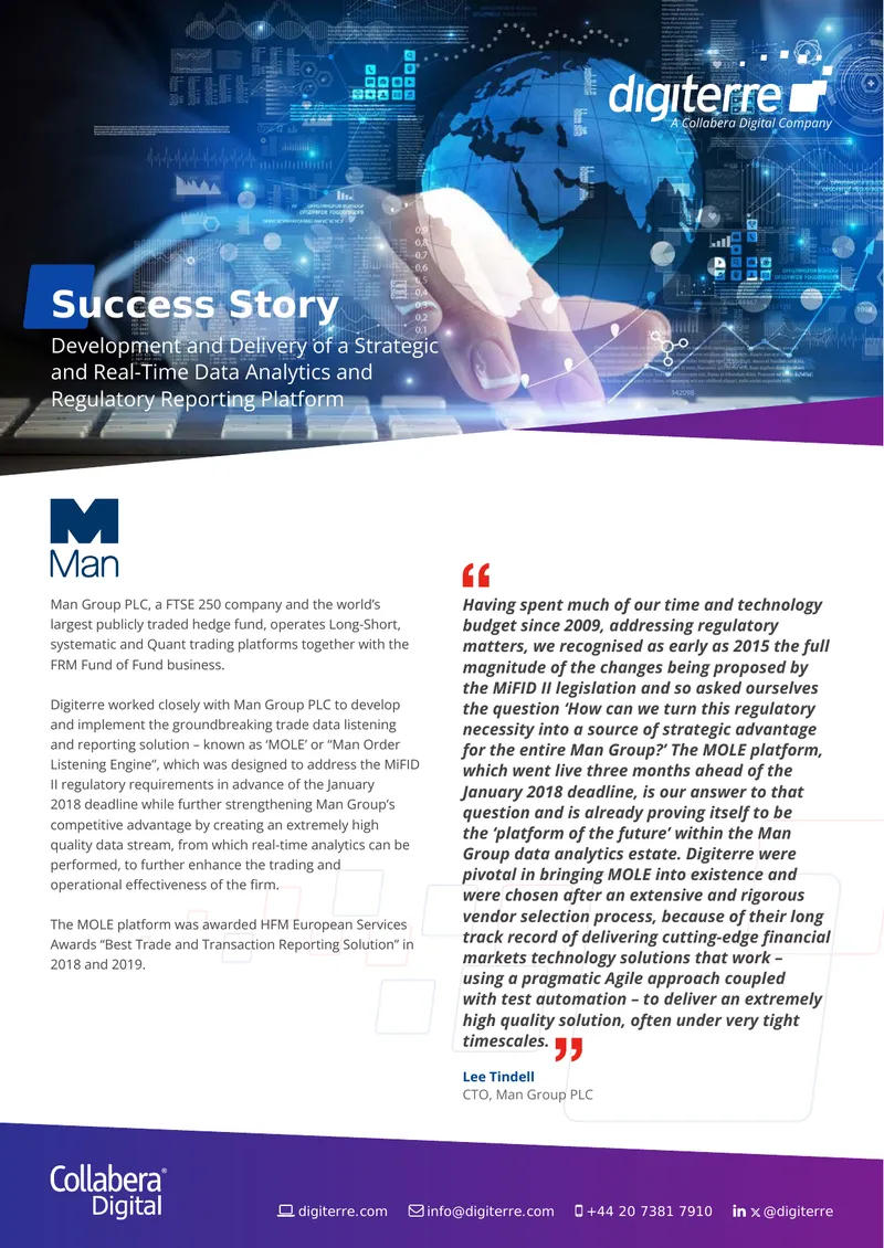 Development and Implementation of the MOLE Platform