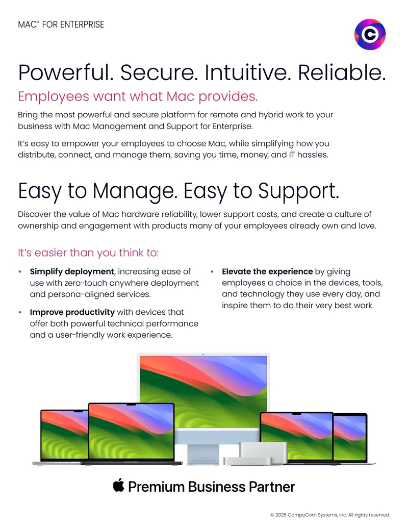 Mac Management and Support for Enterprise